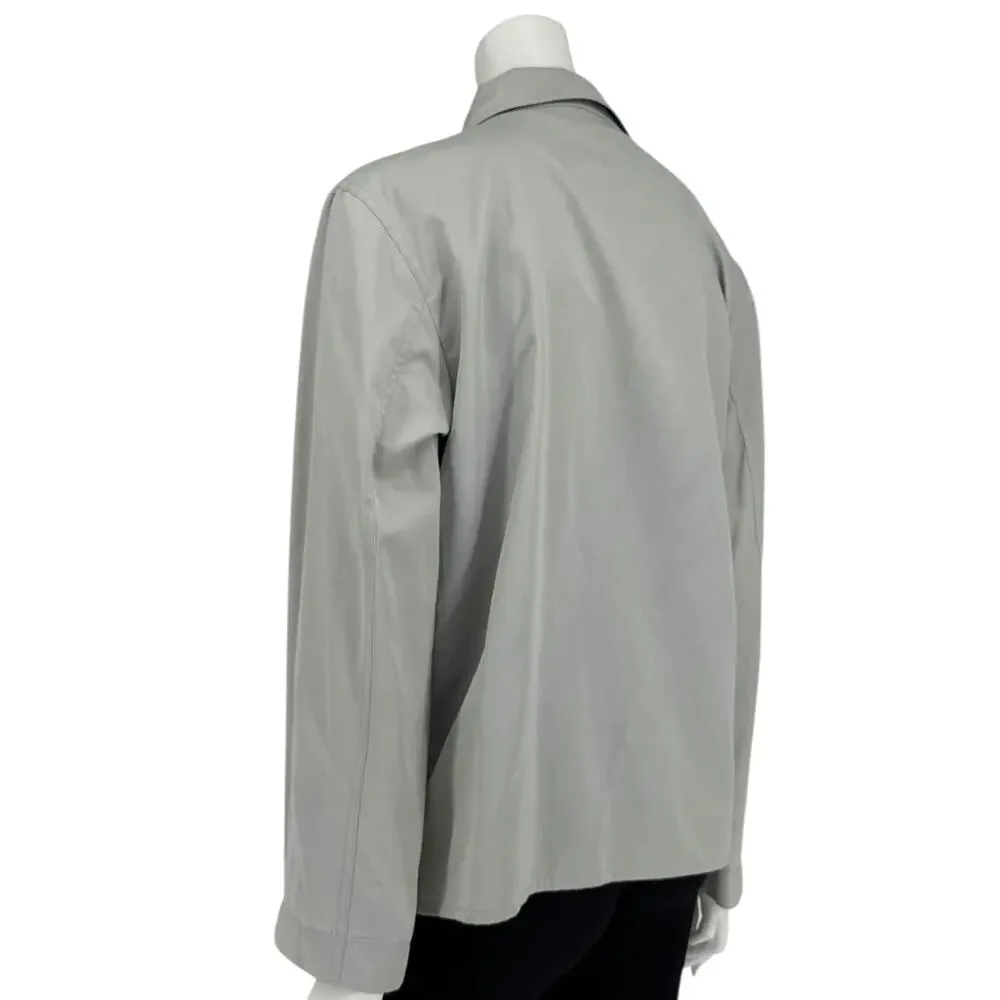 Chanel Identification Pale Grey Zip Jacket – FR 44
